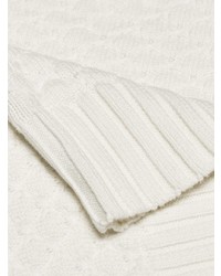 Женская белая кофта с коротким рукавом от See by Chloe