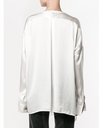 Белая кружевная блузка с длинным рукавом от Faith Connexion
