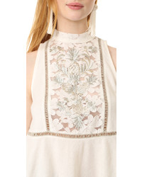 Белая кружевная блузка от Free People