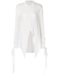Белая кружевная блузка от J.W.Anderson