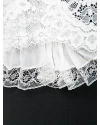 Белая кружевная блузка от Ermanno Scervino