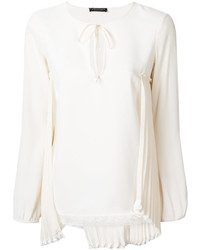 Белая кружевная блузка от Twin-Set