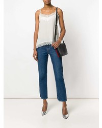 Женская белая кружевная майка от Twin-Set