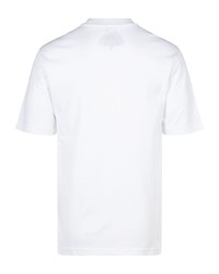 Мужская белая кружевная футболка с круглым вырезом с принтом от Palace