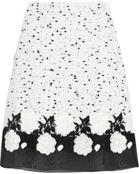 Белая кружевная юбка от Giambattista Valli