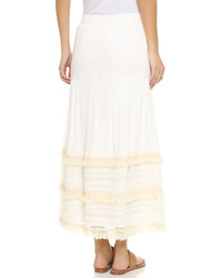Белая кружевная юбка от Ella Moss