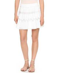 Белая кружевная юбка от Ramy Brook