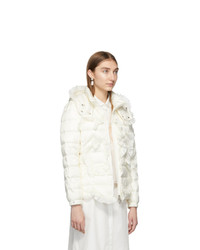 Женская белая куртка-пуховик от Moncler Genius