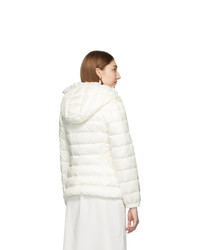 Женская белая куртка-пуховик от Moncler Genius