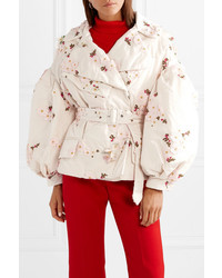 Женская белая куртка-пуховик от Moncler Genius