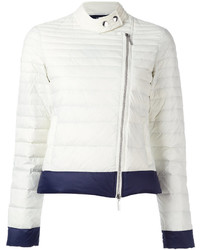 Женская белая куртка-пуховик от Armani Jeans