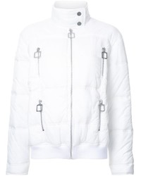 Женская белая куртка-пуховик от Courreges