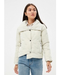 Женская белая куртка-пуховик от Elsi