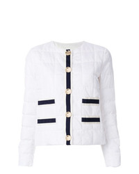 Женская белая куртка-пуховик от Fay