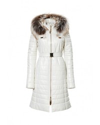 Женская белая куртка-пуховик от Grafinia