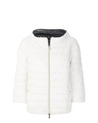 Женская белая куртка-пуховик от Herno