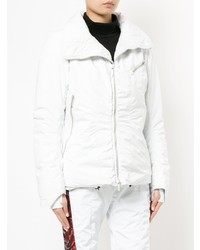 Женская белая куртка-пуховик от Kru