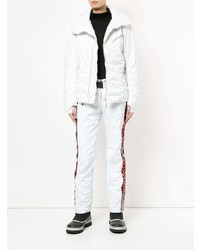 Женская белая куртка-пуховик от Kru