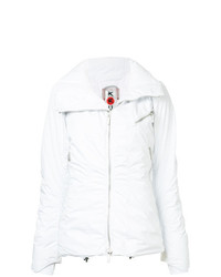 Женская белая куртка-пуховик от Kru