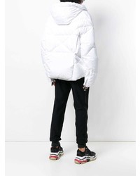 Женская белая куртка-пуховик от Khrisjoy