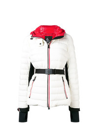 Женская белая куртка-пуховик от Moncler Grenoble