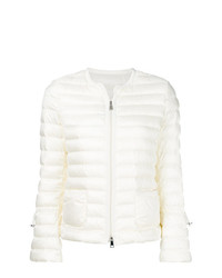 Женская белая куртка-пуховик от Moncler
