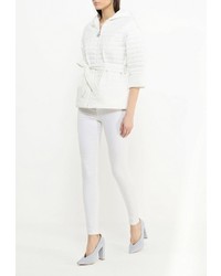 Женская белая куртка-пуховик от Odri Mio