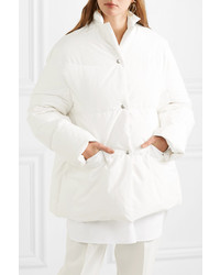 Женская белая куртка-пуховик от Jil Sander