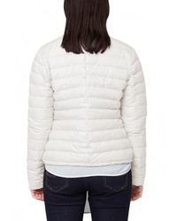 Женская белая куртка-пуховик от Triangle by s.Oliver