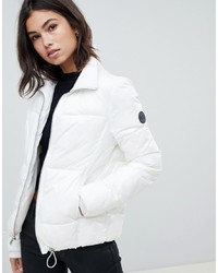 Женская белая куртка-пуховик от UGG