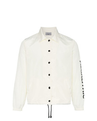 Мужская белая куртка-рубашка от Ashley Williams