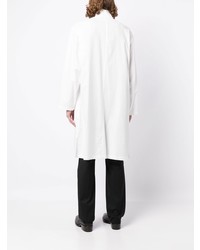 Мужская белая куртка-рубашка от Yohji Yamamoto
