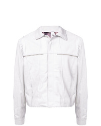 Мужская белая куртка-рубашка от Cottweiler