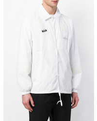 Мужская белая куртка-рубашка от Upww
