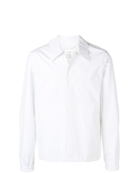 Мужская белая куртка-рубашка от Helmut Lang
