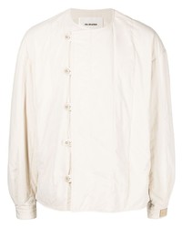 Мужская белая куртка-рубашка от Rito Structure