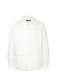 Мужская белая куртка-рубашка от Undercover