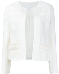 Женская белая куртка с вышивкой от Anine Bing
