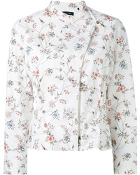 Женская белая куртка с цветочным принтом от Isabel Marant