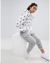 Женская белая куртка со звездами от Champion