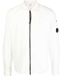 Белая куртка харрингтон от C.P. Company