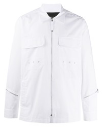 Белая куртка харрингтон от Diesel Black Gold