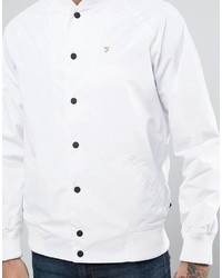 Мужская белая куртка от Farah