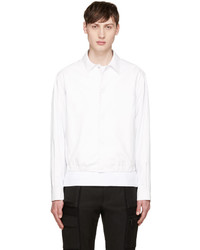 Мужская белая куртка от Calvin Klein Collection
