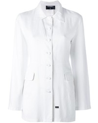 Женская белая куртка от Chanel