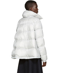 Женская белая куртка от Sacai