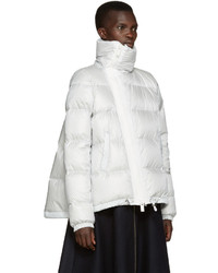 Женская белая куртка от Sacai