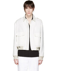 Мужская белая куртка от Maison Margiela
