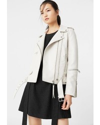 Женская белая куртка от Mango