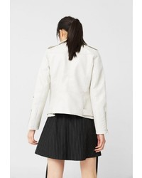 Женская белая куртка от Mango